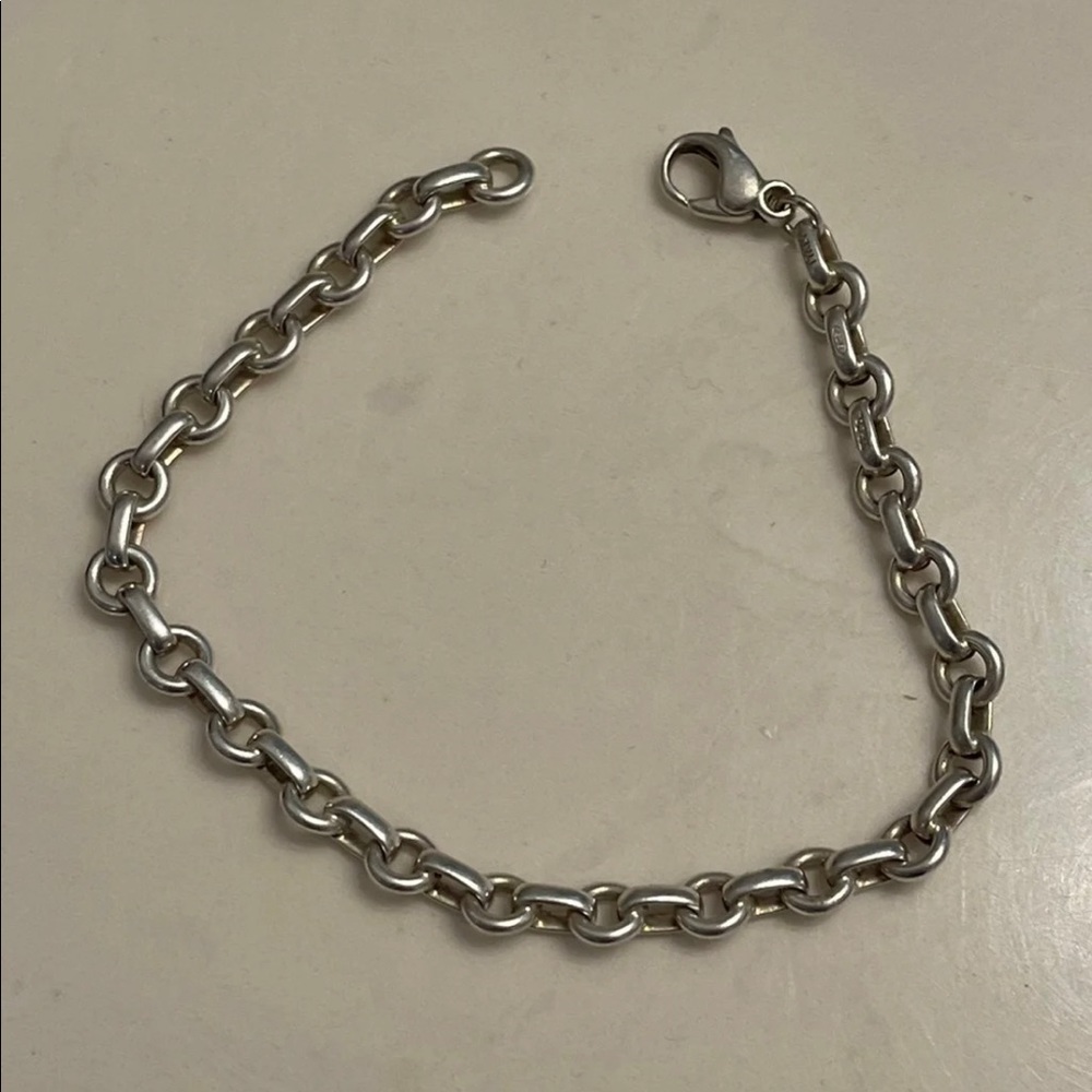 Tiffany & Co donut chain bracelet
